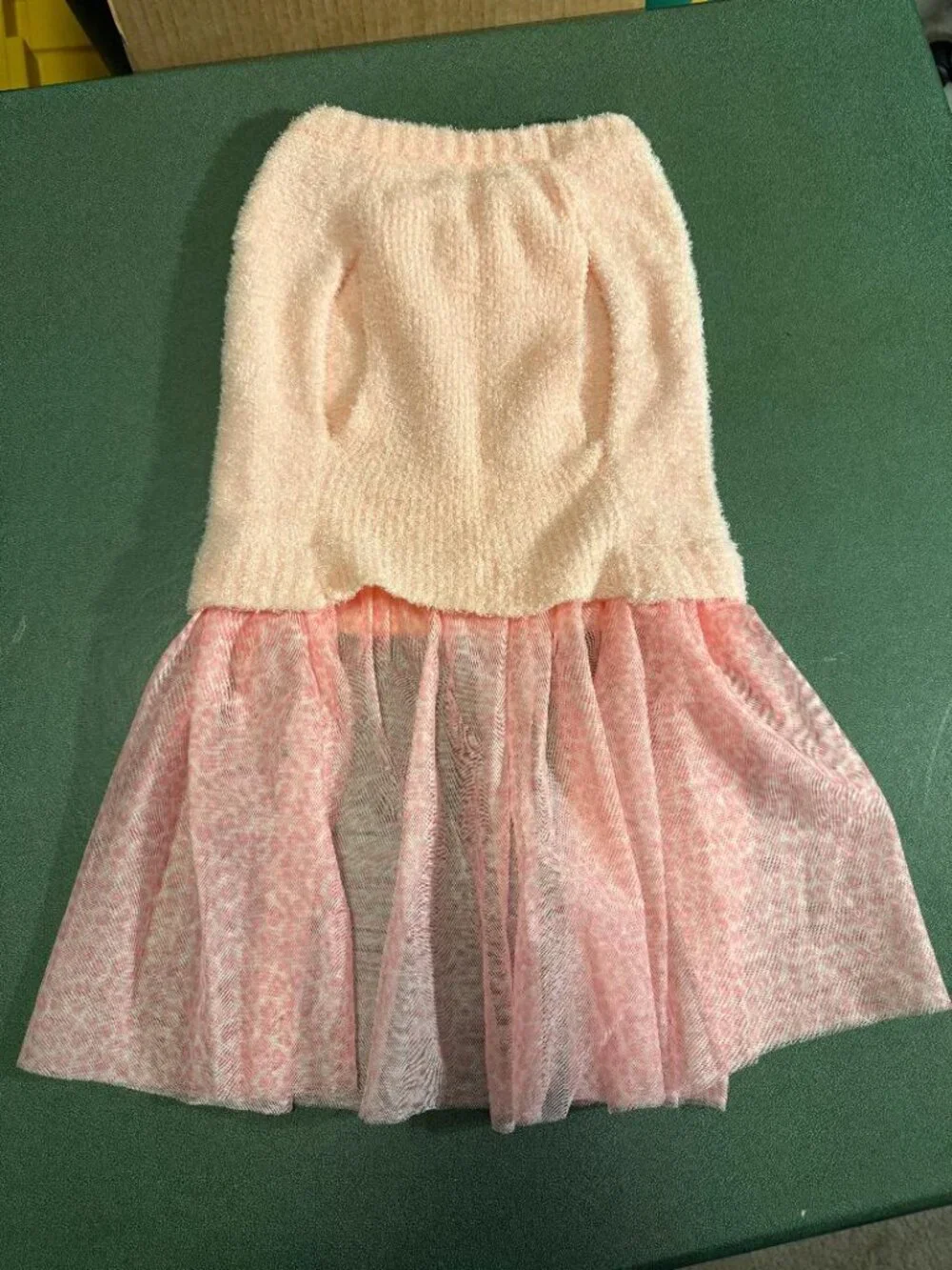 Pink Dog Dress XXL